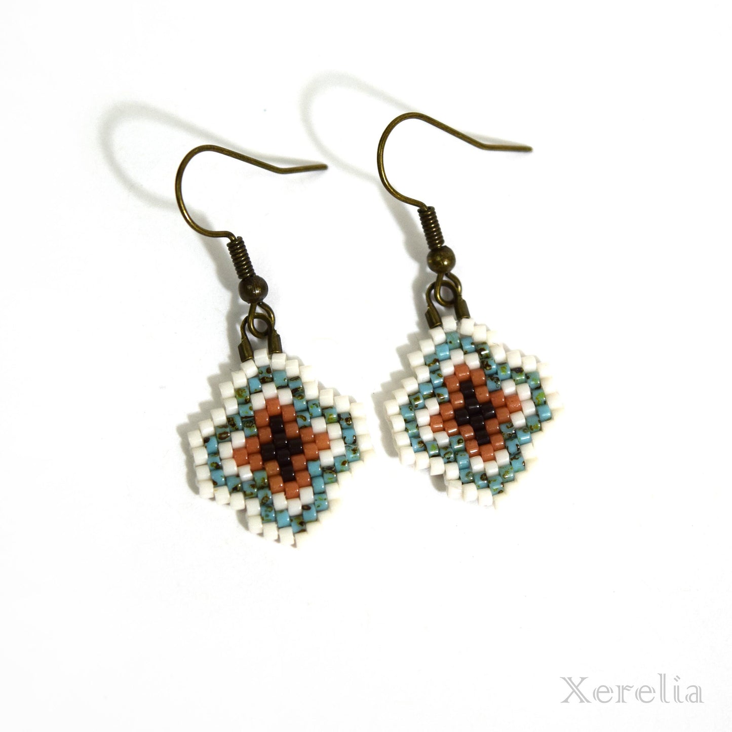 Turquoise Picasso Arabesque Earrings