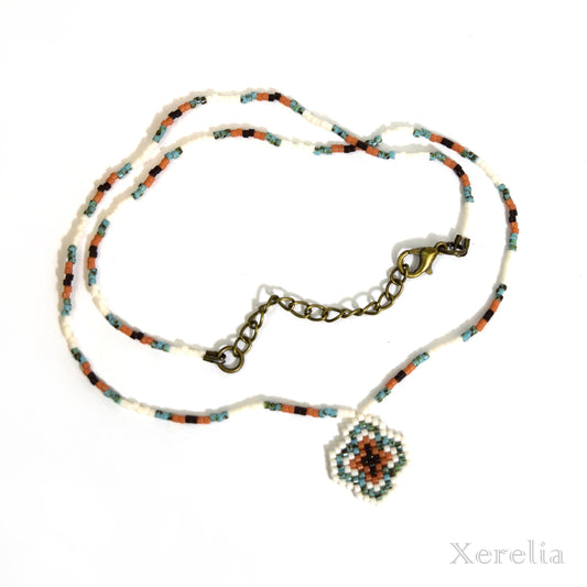 Turquoise Picasso Arabesque Necklace