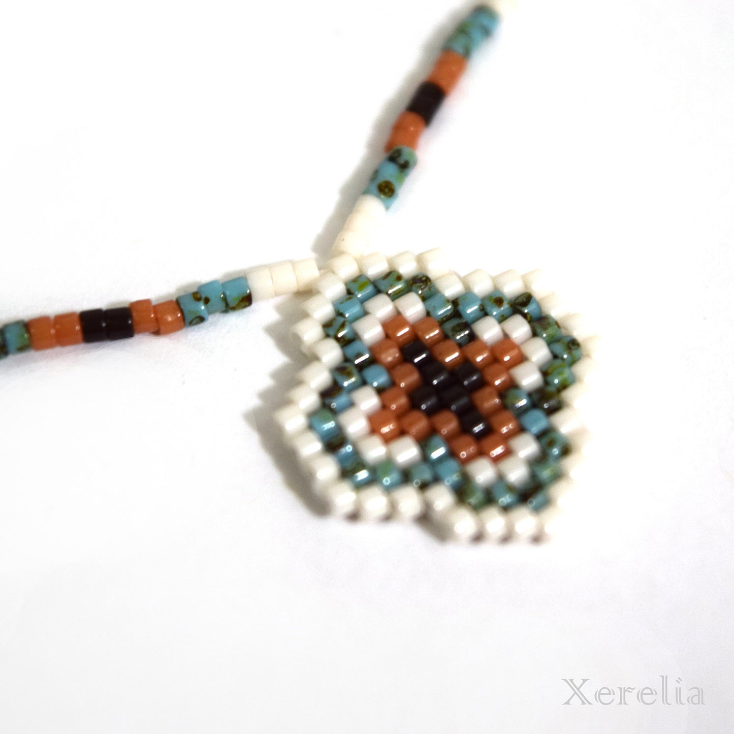 Turquoise Picasso Arabesque Necklace