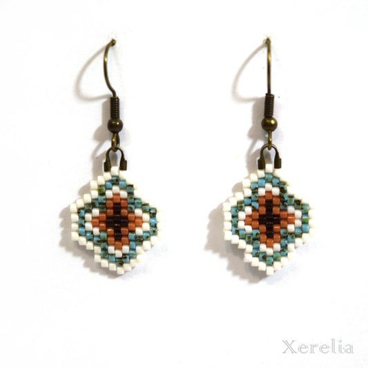 Turquoise Picasso Arabesque Earrings