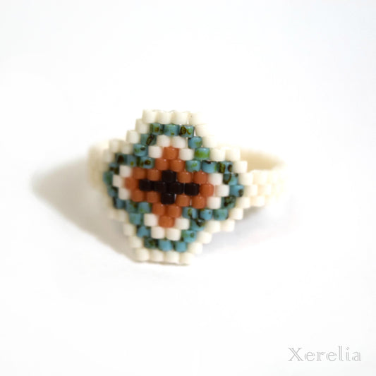 Turquoise Picasso Arabesque Ring