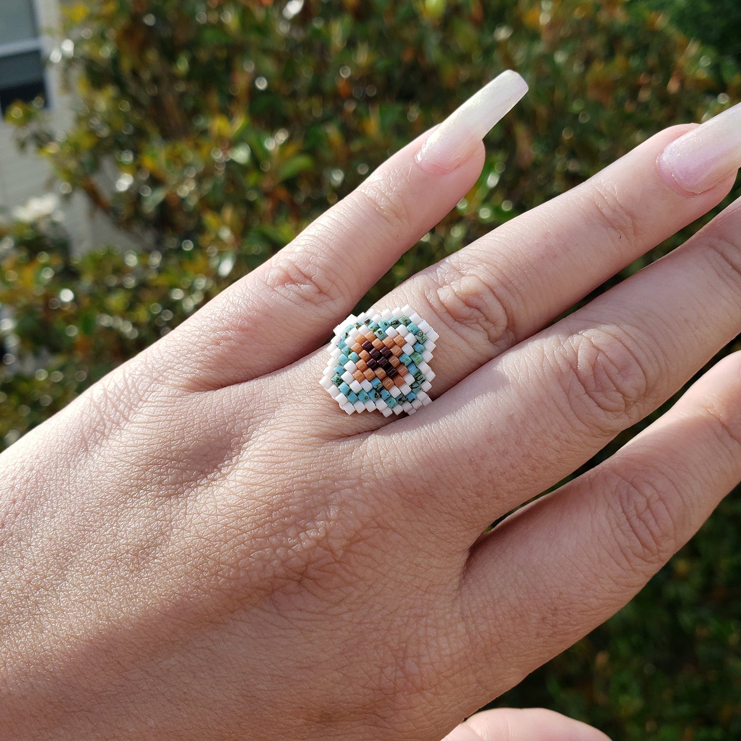 Turquoise Picasso Arabesque Ring