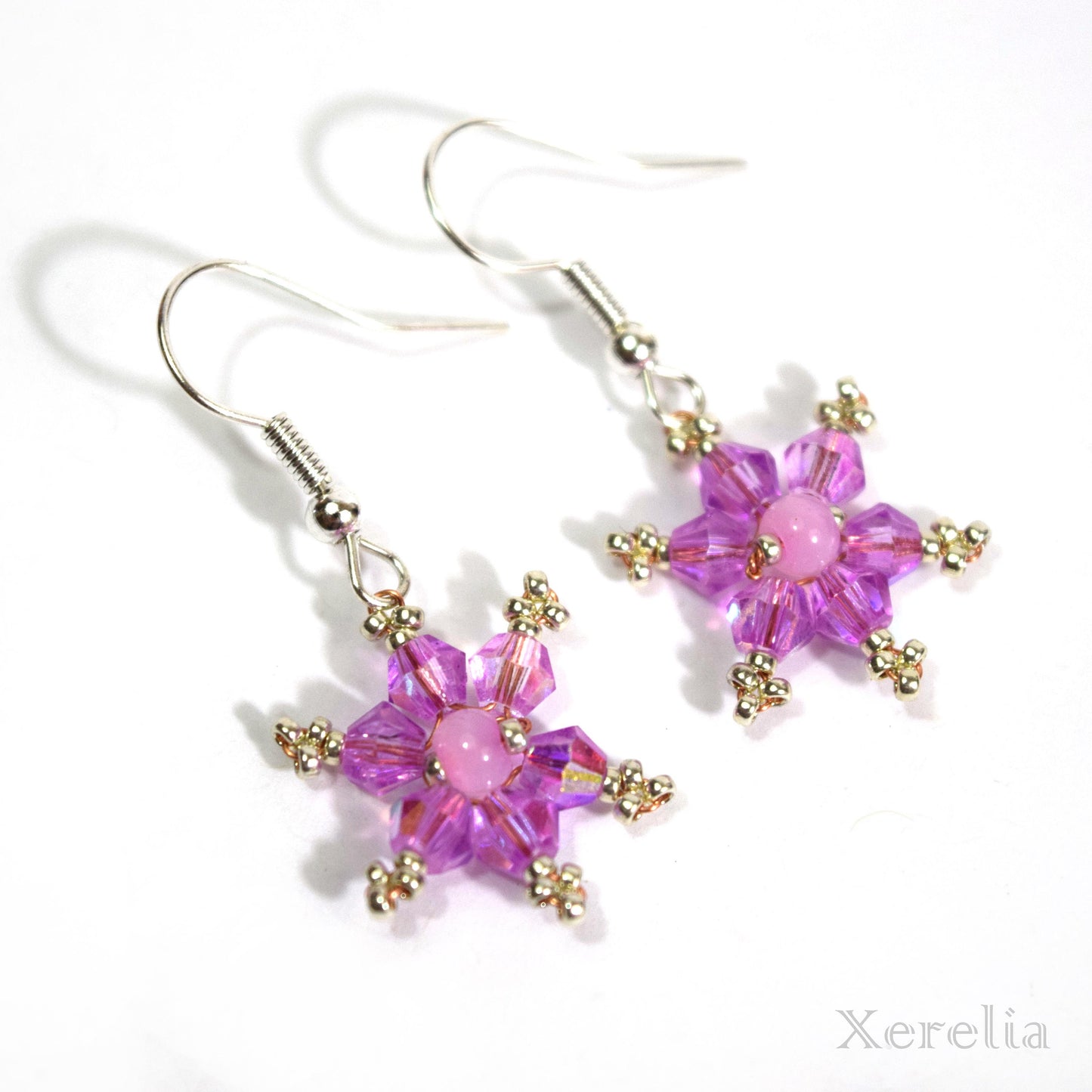 Crystal Star Earrings