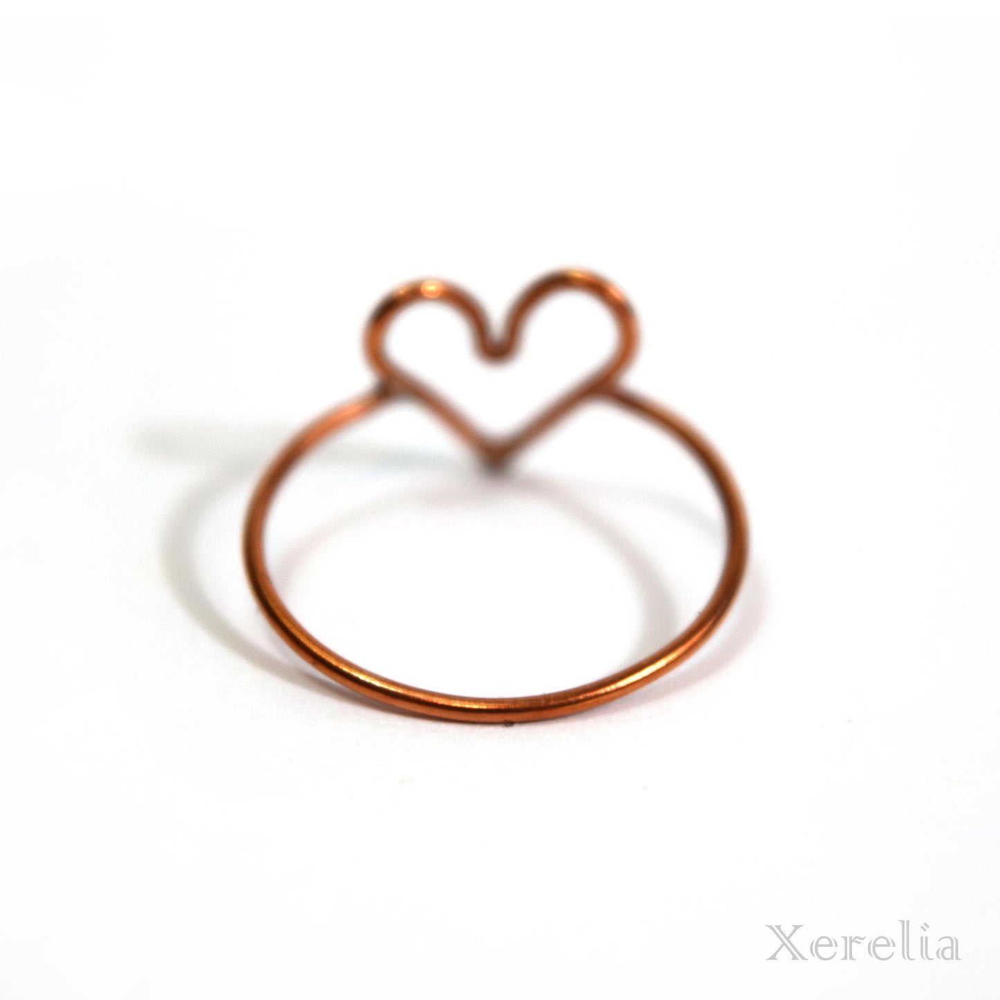 Heart Shape Copper Ring