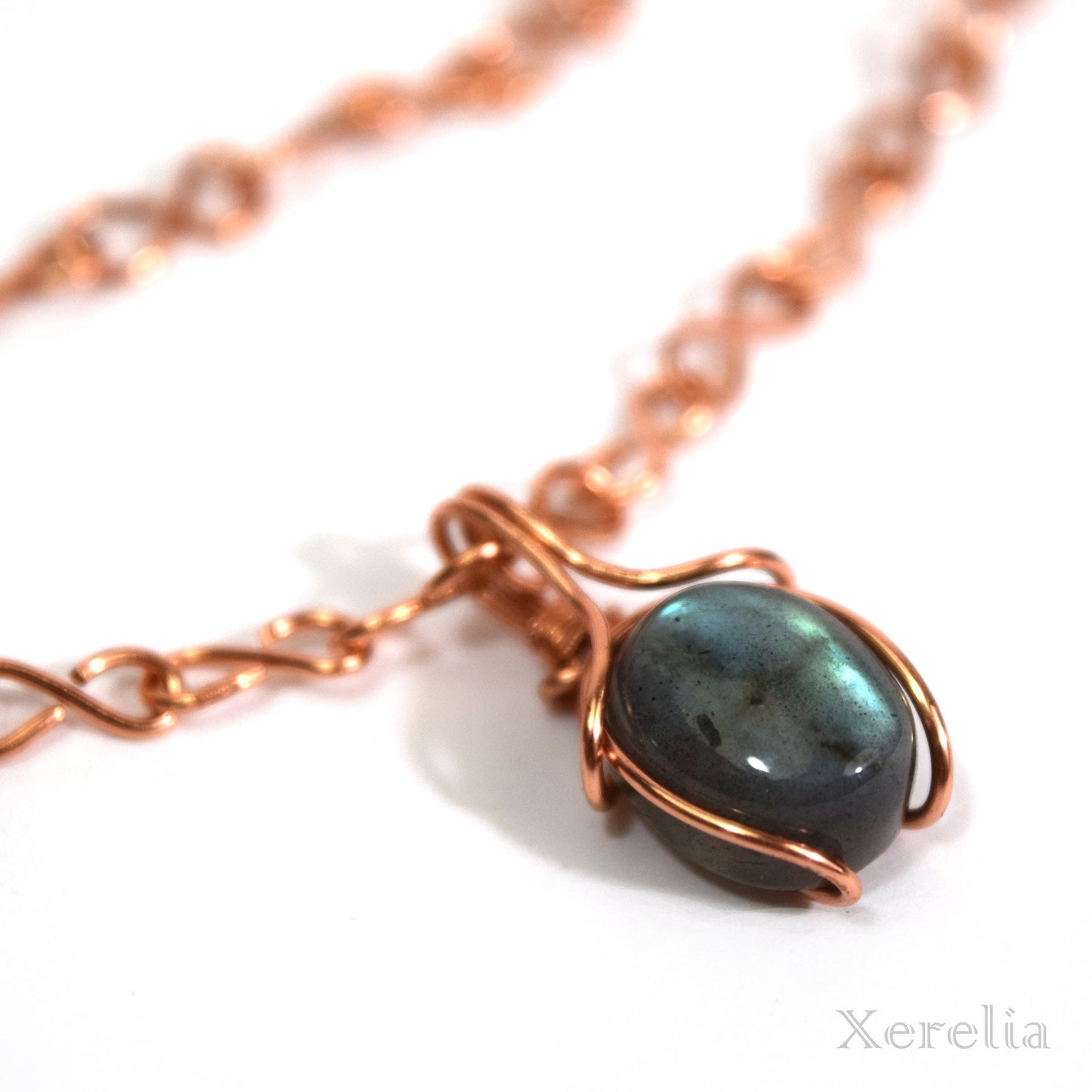 Labradorite Cabochon Necklace