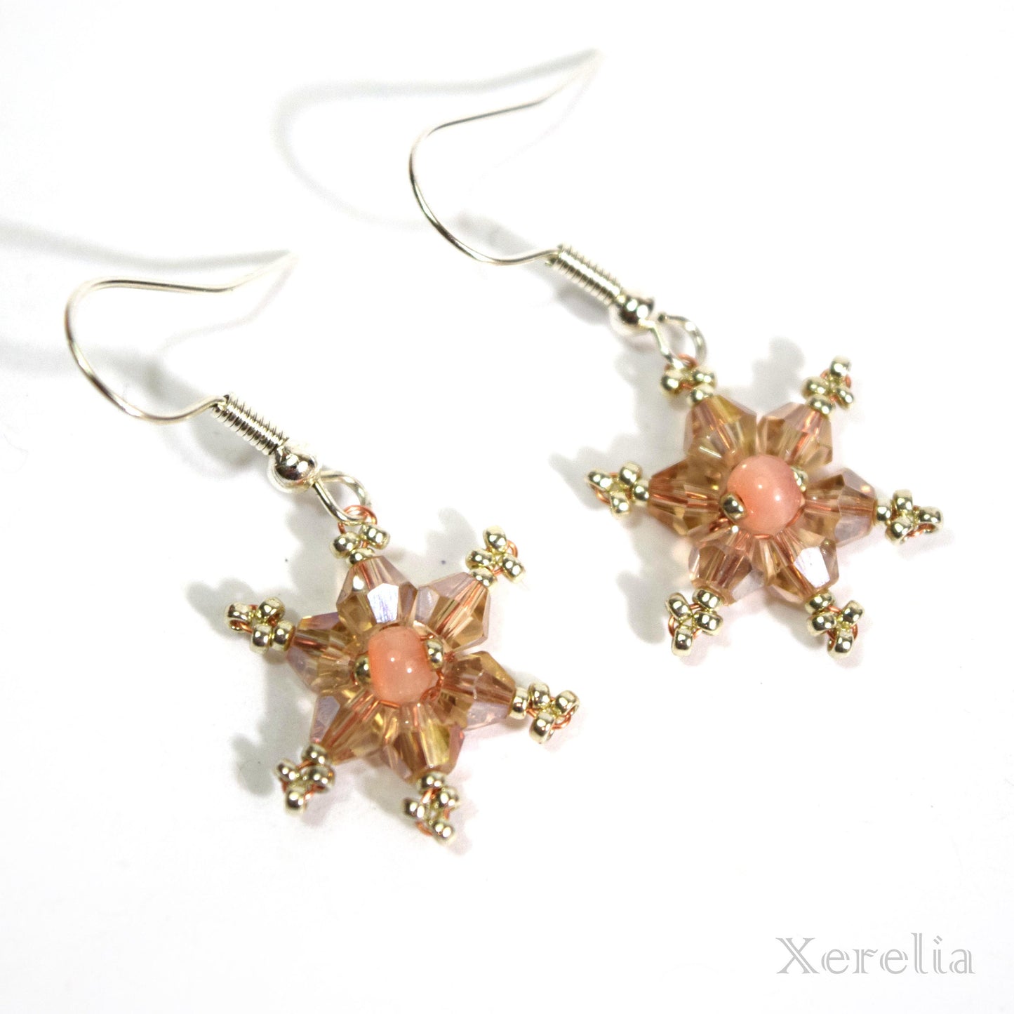 Crystal Star Earrings