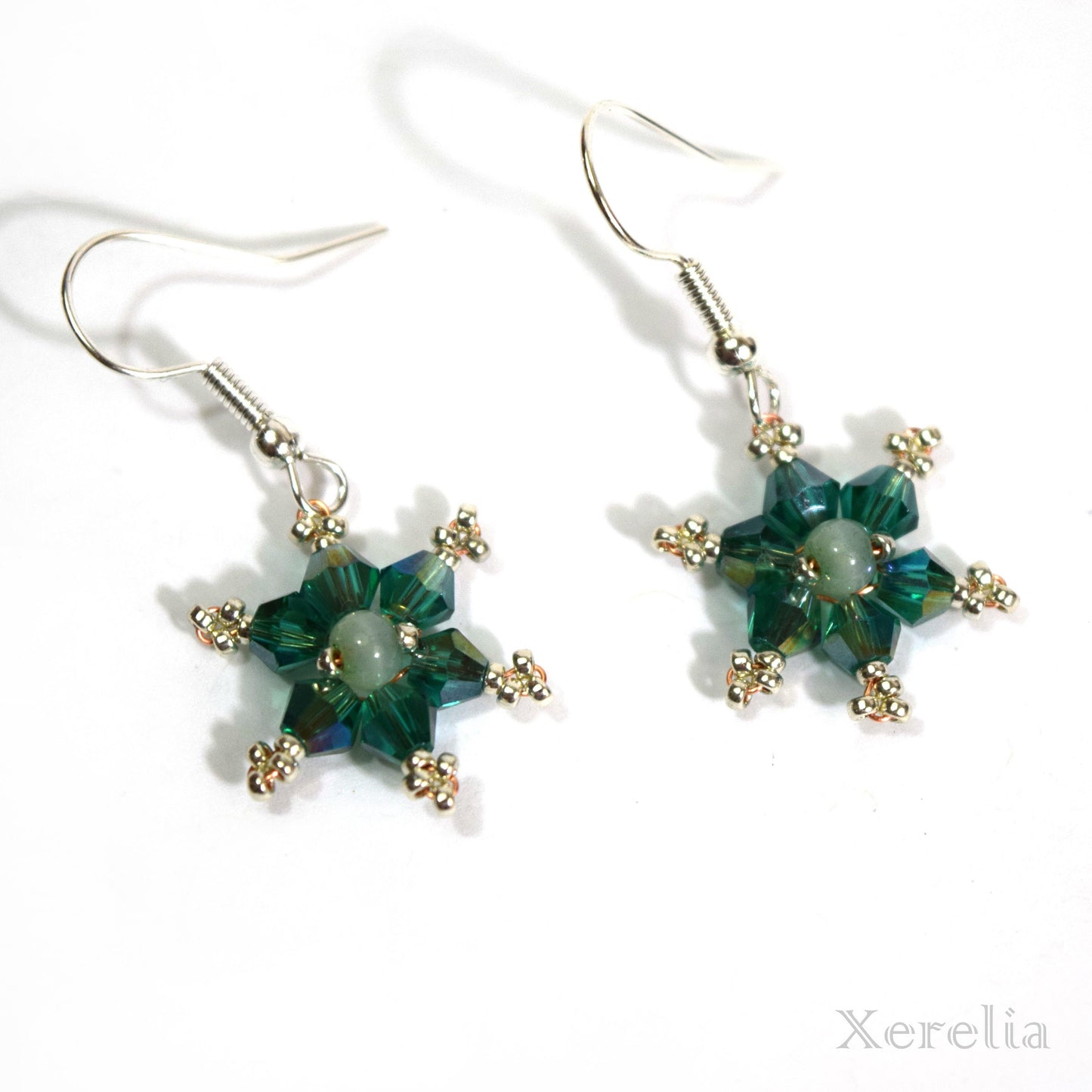 Crystal Star Earrings