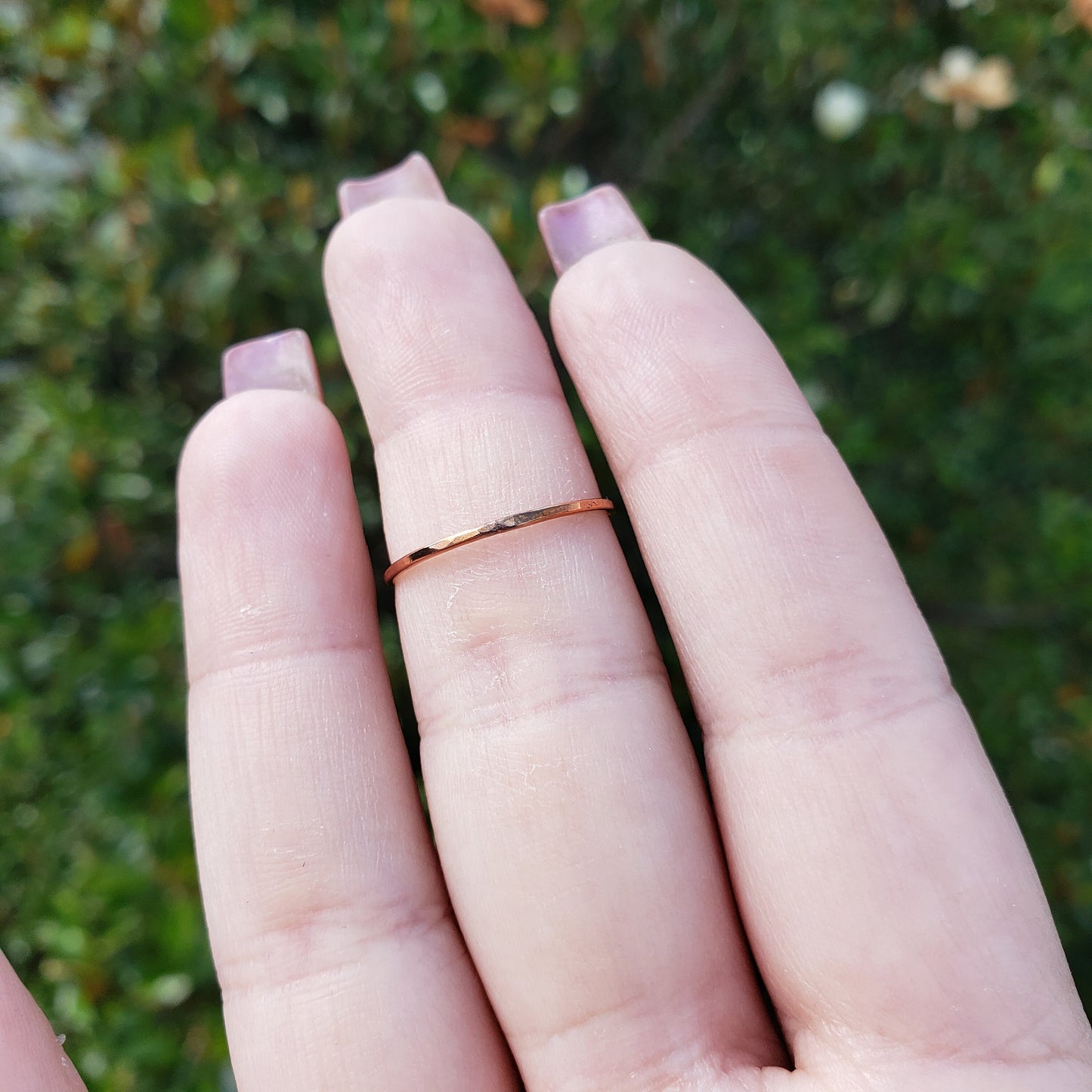 V Shape Copper Ring