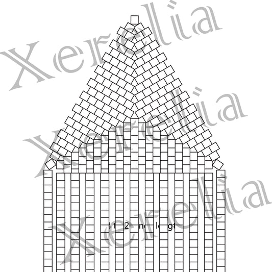 PDF BUNDLE Fringe Earring Blank Grid